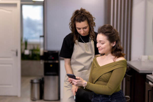 امتیازدهی به آرایشگر در باشگاه مشتریان