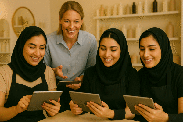 آموزش استفاده از سیستم آرایشگاه